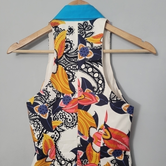 Thakoon Floral Print Fit and Flare Button Down Dress - Picture 9 of 13
